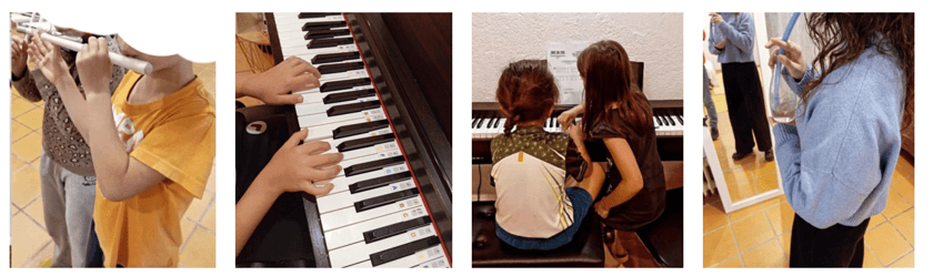 Imatge 1 de INSTRUMENT · Piano · Flauta travessera · Cant